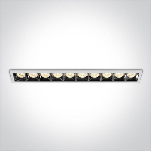 WHITE LED 40W WW 38deg IP20 230V.