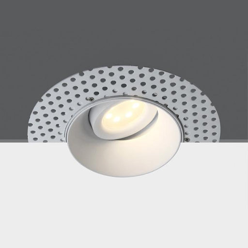 WHITE MR16 GU10 10W TRIMLESS DARK LIGHT.