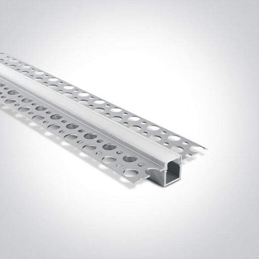 TRIMLESS PROFILE 2m FOR 10mm STRIPS + PC OPAL DIFF.