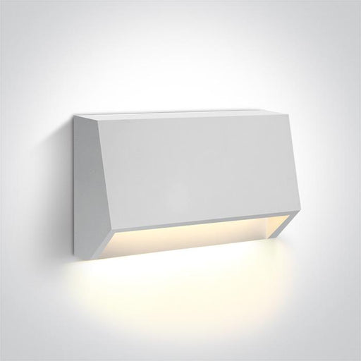 WHITE LED WALL LIGHT 1,5W WW DARK LIGHT IP65 230V.