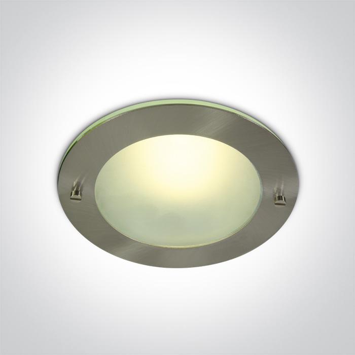 BRUSHED CHROME 2xE27 20W.