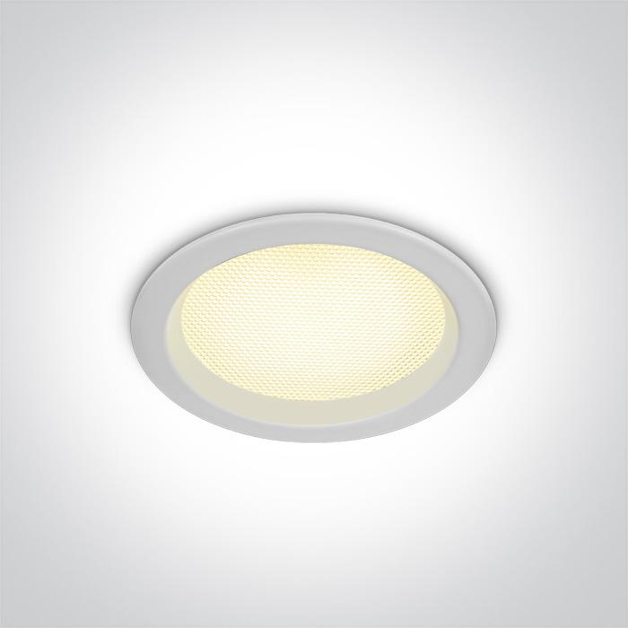 WHITE SMD LED UGR19 10W WW IP44 230V.