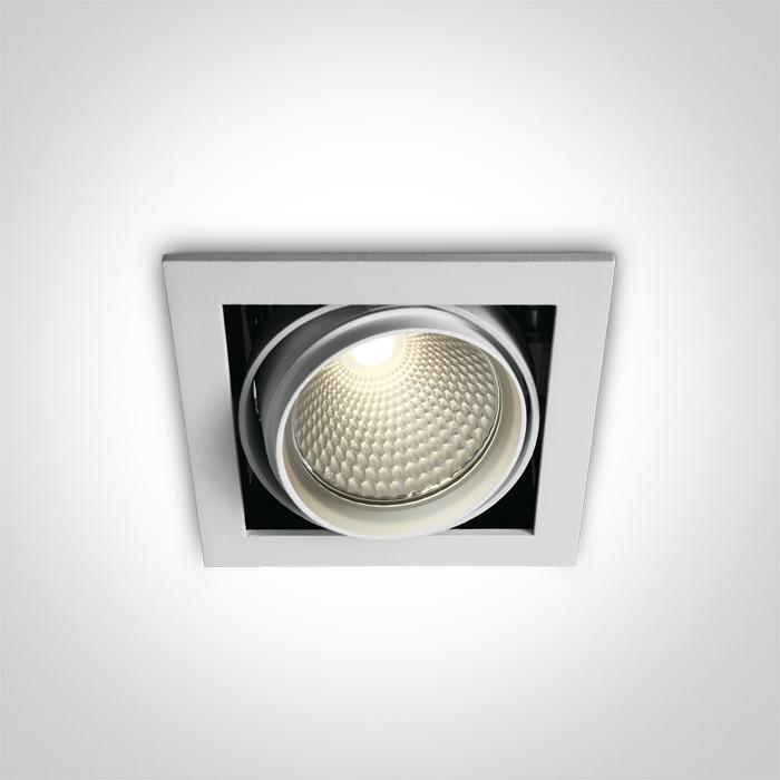 WHITE COB LED 20w WW 36d IP20 230v.