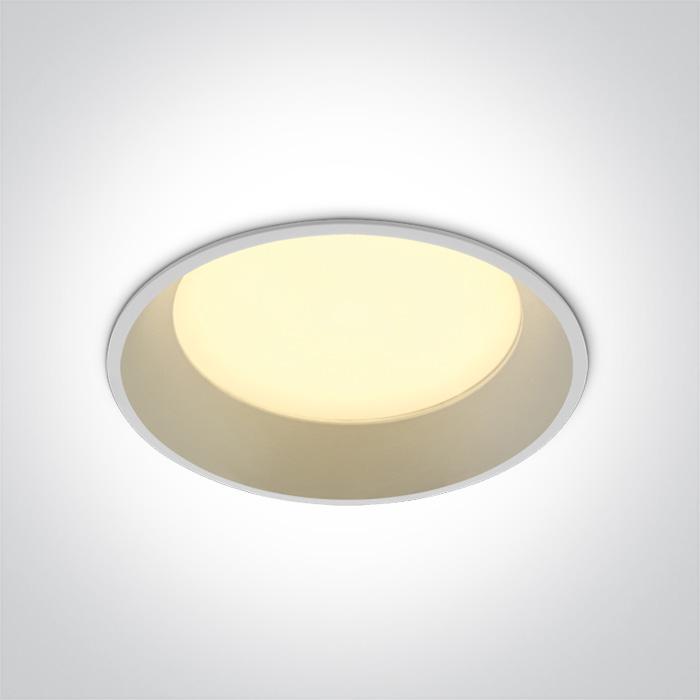 WHITE LED 22w CW IP20 230V 100deg DARK LIGHT.