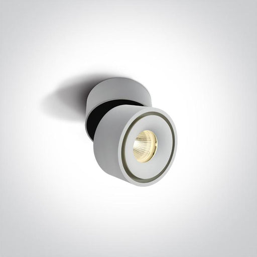 WHITE COB LED 8W WW IP20 230V.