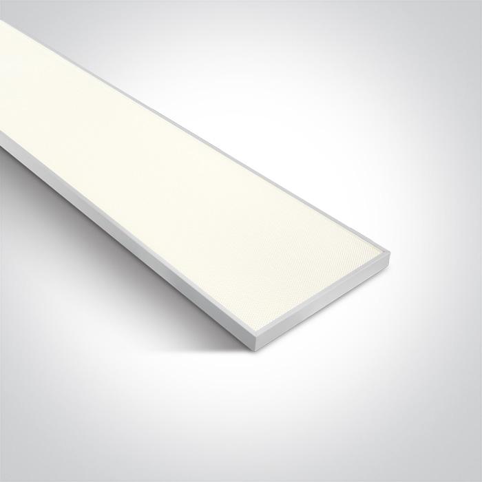 WHITE LED 36W CW 1200x145mm UGR<19 IP40 230V.