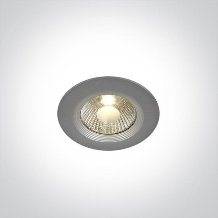 GREY LED 10w WW 230v.