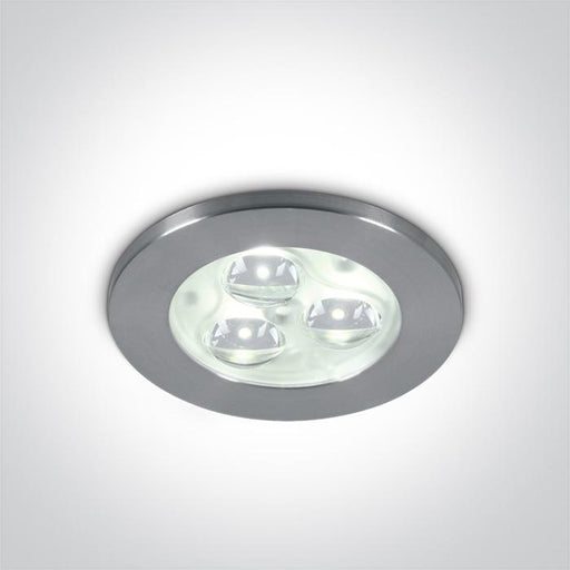 ALUMINIUM LED DAYL 3x1w 35d 350mA.