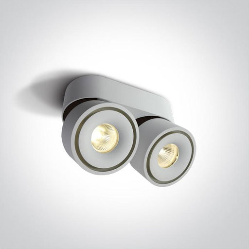 WHITE COB LED 2x8W WW IP20 230V.