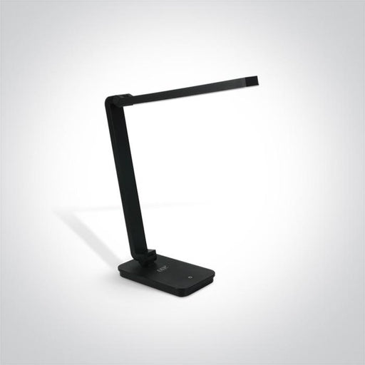 BLACK TABLE LAMP LED 6W CW DIMMABLE 100-240V.