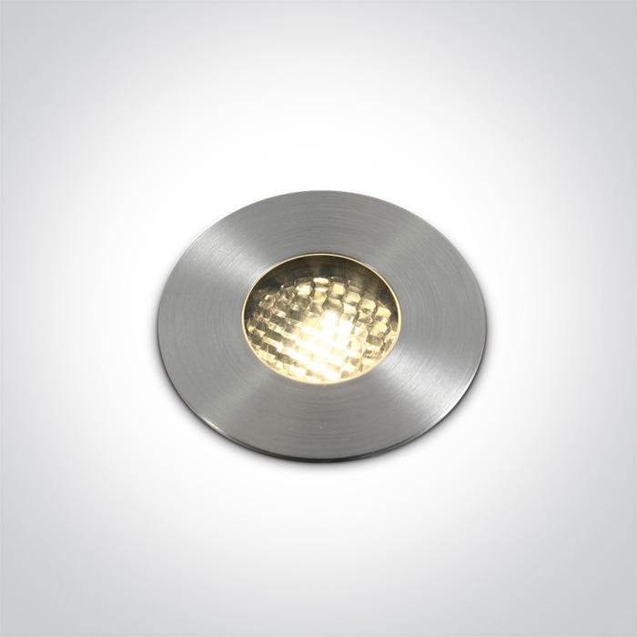 SS316 IP67 INGROUND COB LED 3W WW 36deg 24V DC.
