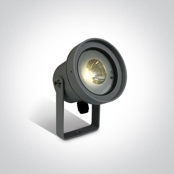 ANTHRACITE GARDEN SPOT LED 9W WW 35deg IP65 230V.