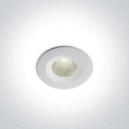 WHITE LED 7W CW IP20 60deg 230V.