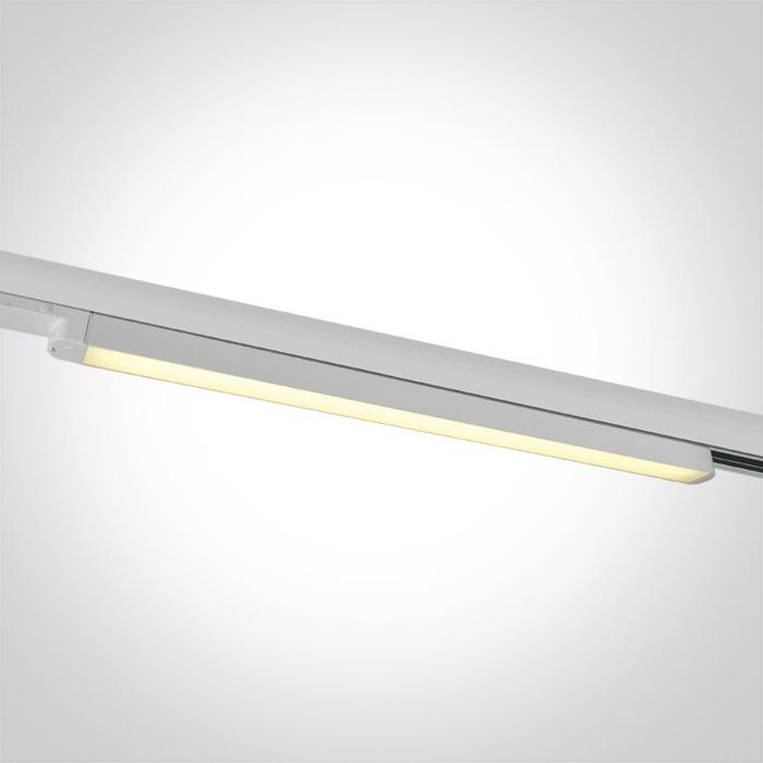 WHITE LED 16W WW LINEAR TRACK LIGHT 100-240V.
