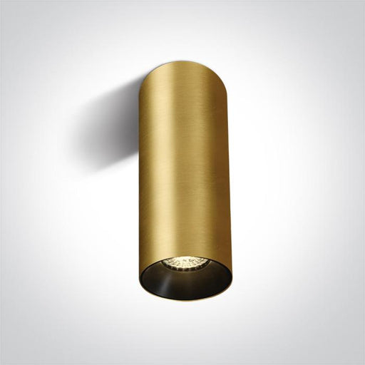 BRUSHED BRASS GU10 10w DARK LIGHT.