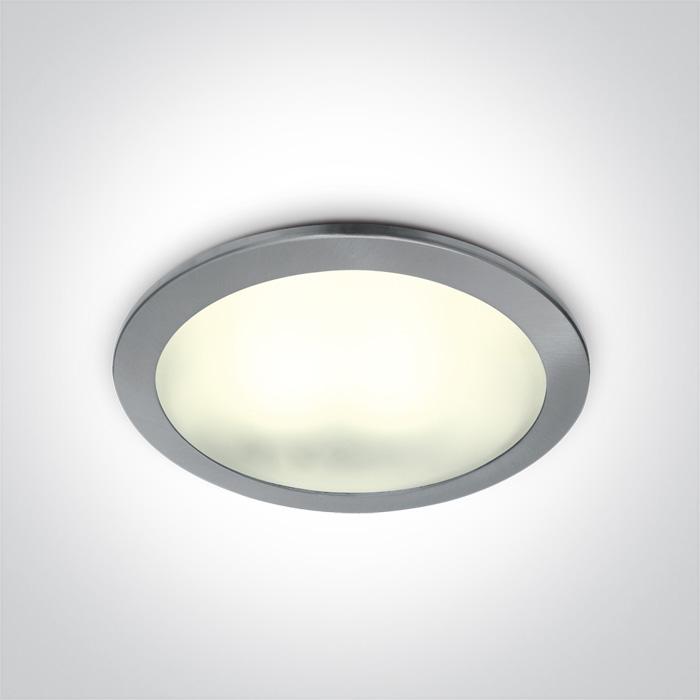 BRUSHED CHROME 2xE27 20W.