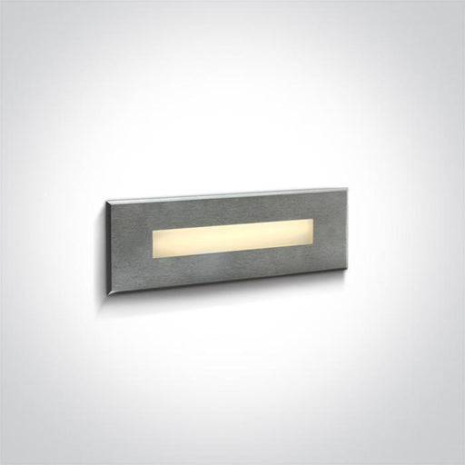 SS316 WALL REC IP65 LED 7W WW 230V.