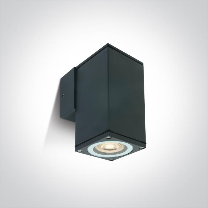 ANTHRACITE WALL GU10 10w IP54 100-240V