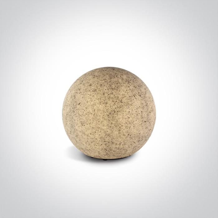 STONE LOOK GROUND BALL E27 20W D28cm IP65 100-240v.