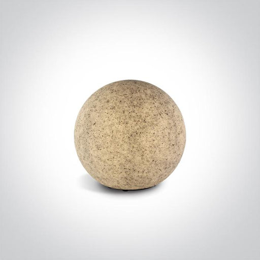 STONE LOOK GROUND BALL E27 20W D28cm IP65 100-240v.