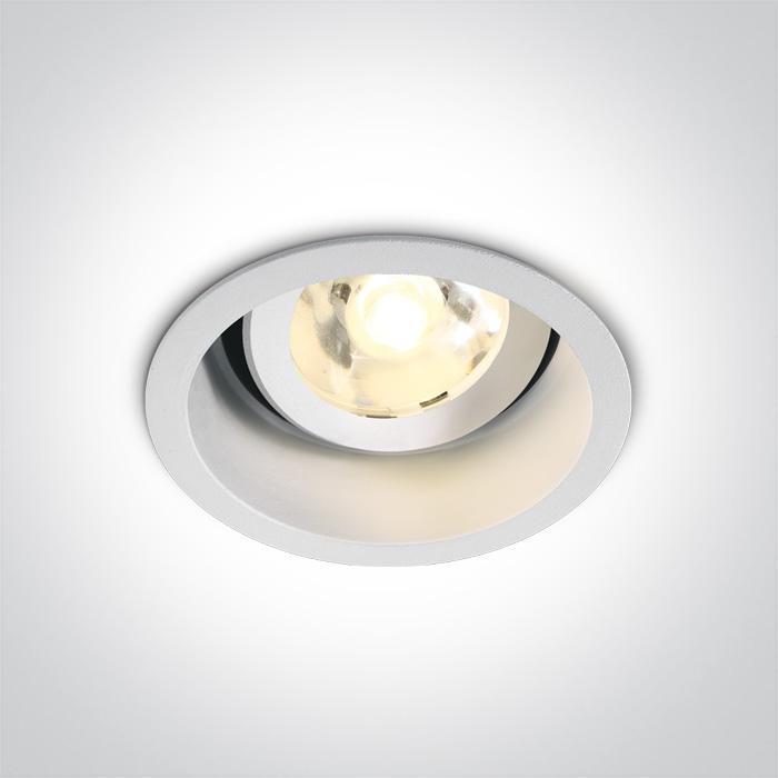 WHITE LED 6W WW 4deg 500mA ADJUSTABLE DARK LIGHT.