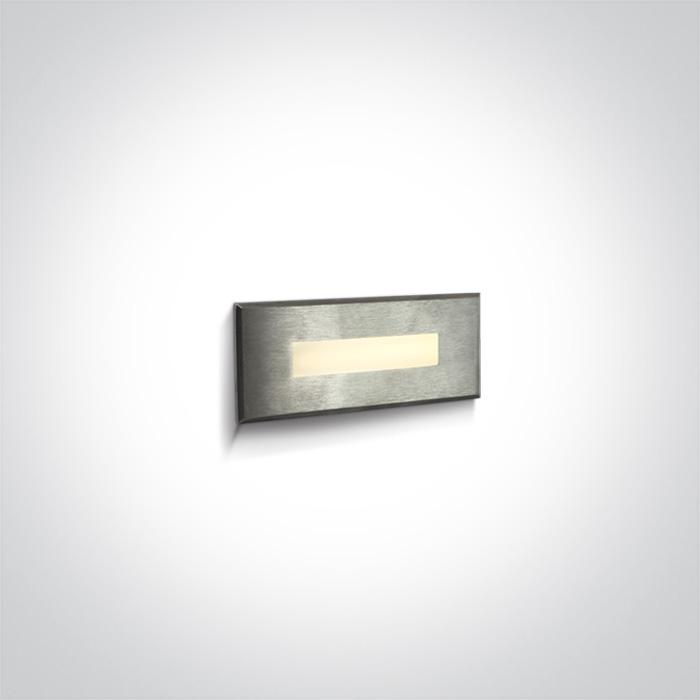 SS316 WALL REC IP65 LED 5W WW 230V.