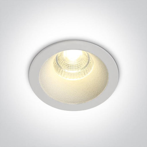 WHITE LED 7W WW IP20 50deg 230V DARK LIGHT.