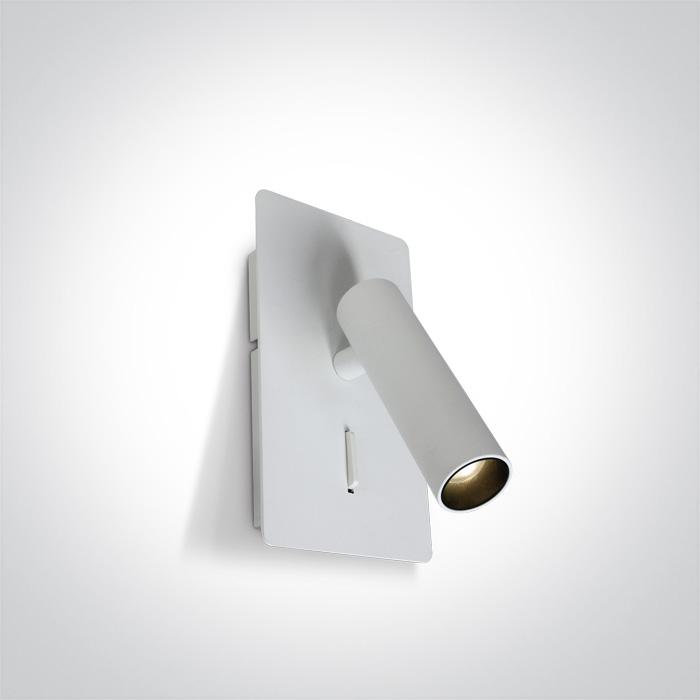 WHITE COB LED 3W WW USB IP20 36deg 230V.