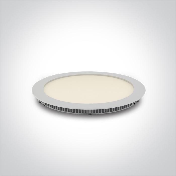 WHITE LED 18W CW IP40 230V.