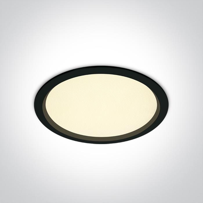 BLACK SMD LED UGR19 30W WW IP44 230V.