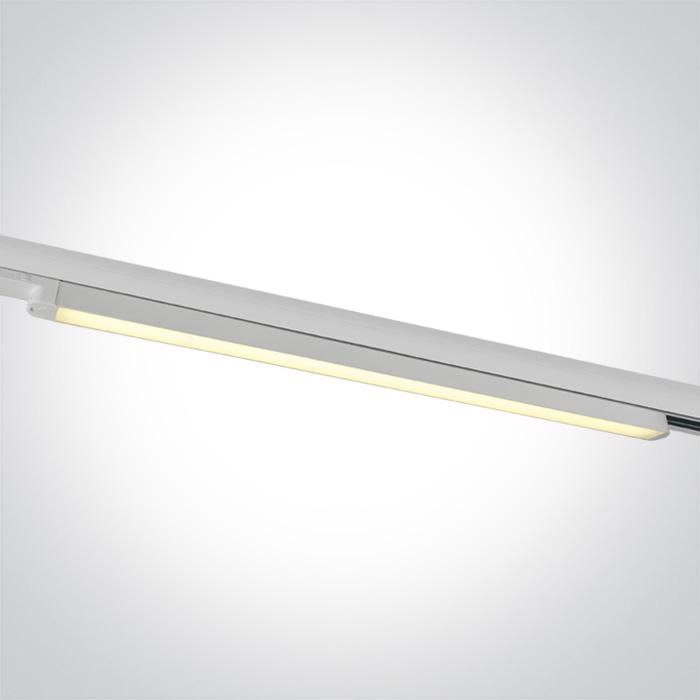 WHITE LED 25W WW LINEAR TRACK LIGHT 100-240V.