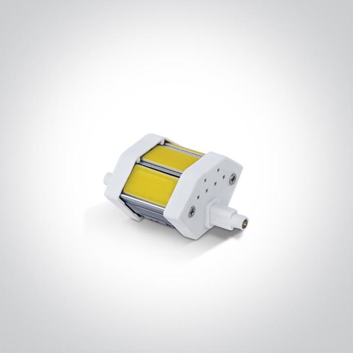 LED COB 4,5w CW R7s 78mm 100-240v.