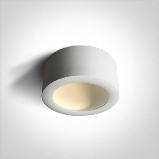 WHITE CYLINDER LED 16W WW 230V DARK LIGHT.