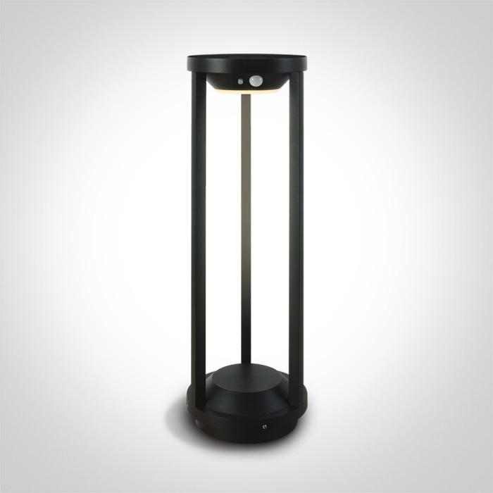 BLACK LED 2w EWW IP65 SOLAR.