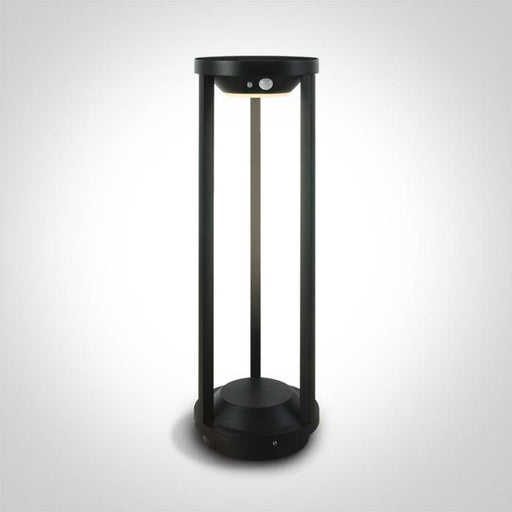 BLACK LED 2w EWW IP65 SOLAR.