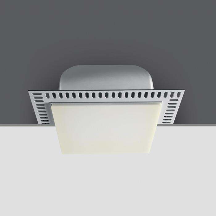E27 2x20W TRIMLESS OPAL DIFFUSER.