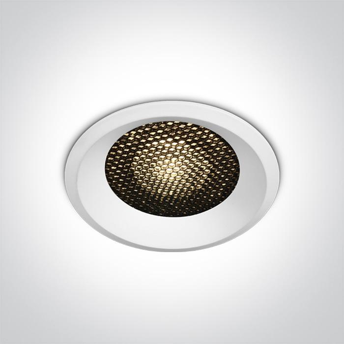 WHITE LED 18W WW IP20 36deg 500mA DARK LIGHT HONEYCOMB.