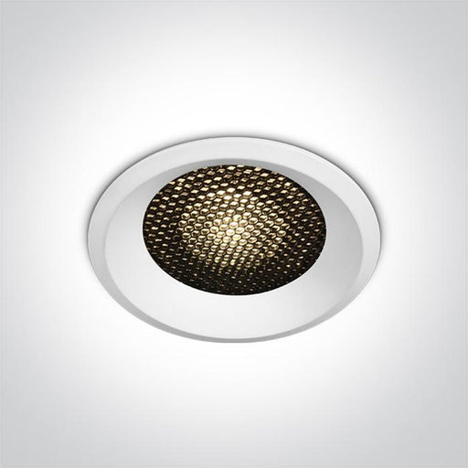 WHITE LED 18W WW IP20 36deg 500mA DARK LIGHT HONEYCOMB.