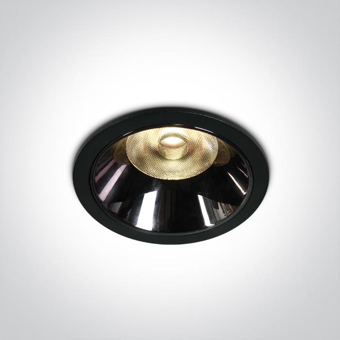 BLACK LED 12W WW IP20 36deg 700mA DARK LIGHT.