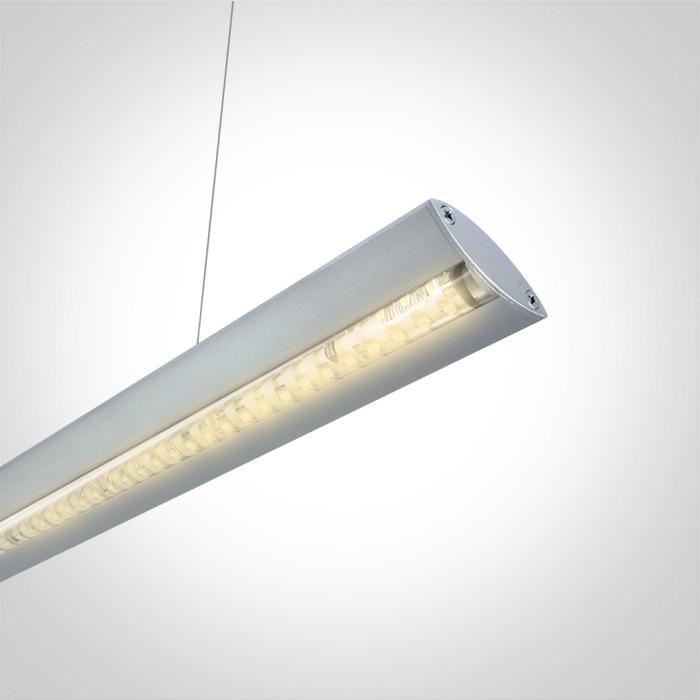 GREY PENDANT LED 16w WW.