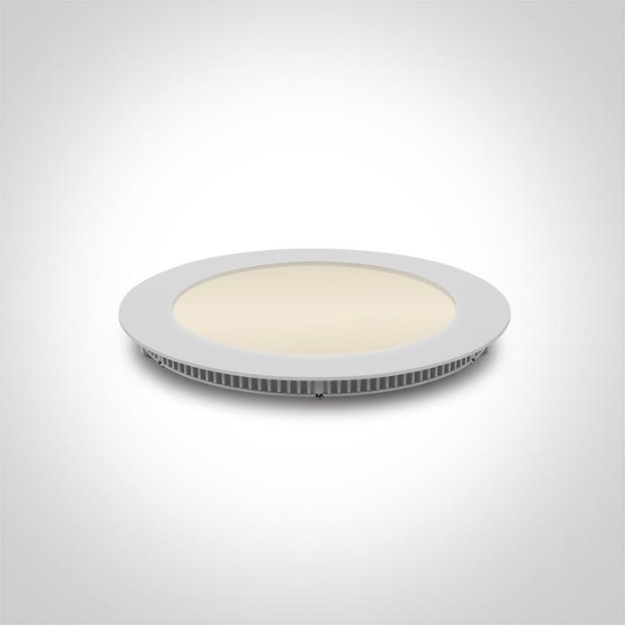 WHITE LED 12w EW IP44 100-240V.