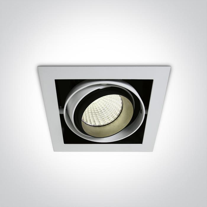 WHITE COB LED 38w CW 100-240v.