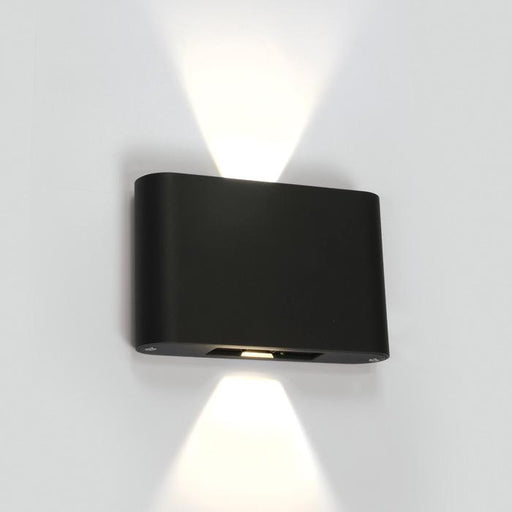 ANTHRACITE WALL LED 2x6W WW IP54 230V.
