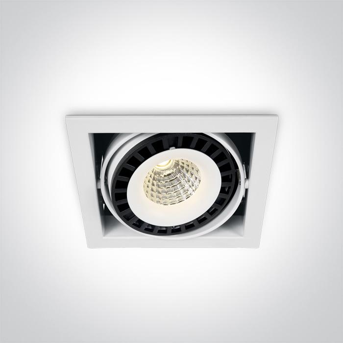 WHITE COB LED 25w WW 100-240V.