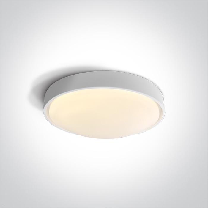 WHITE PLAFO LED 20W WW IP44 230V.