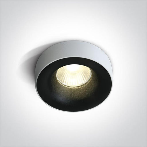 BLACK COB LED 12w WW 700mA 50deg DARK LIGHT.