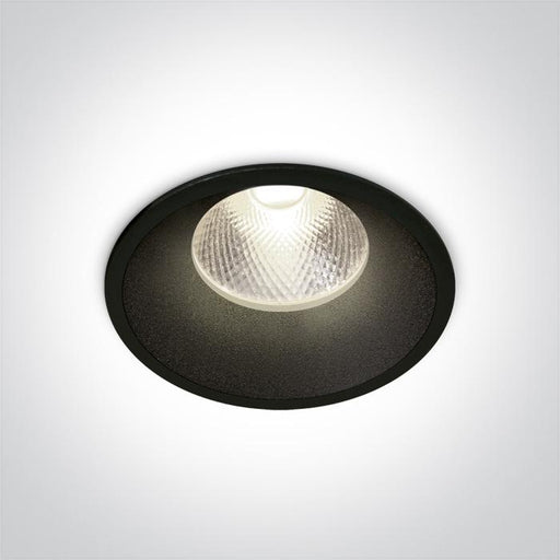 BLACK LED 12W 20deg CW IP20 230V DARK LIGHT.