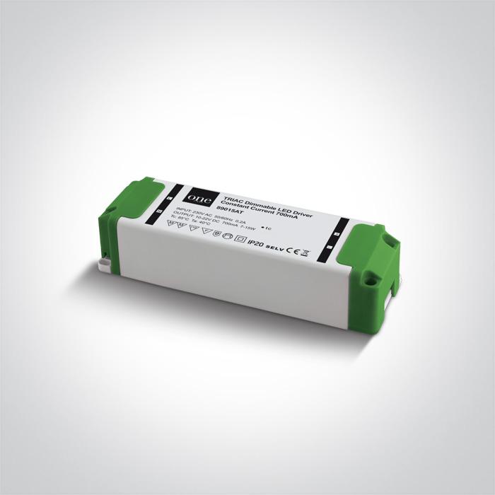 LED DIMMABLE DRIVER 700mA 7-15w INPUT 230v.