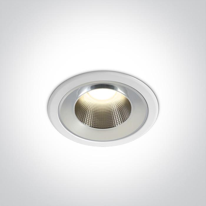 WHITE LED 10W IP54 WW 230V DARK LIGHT.