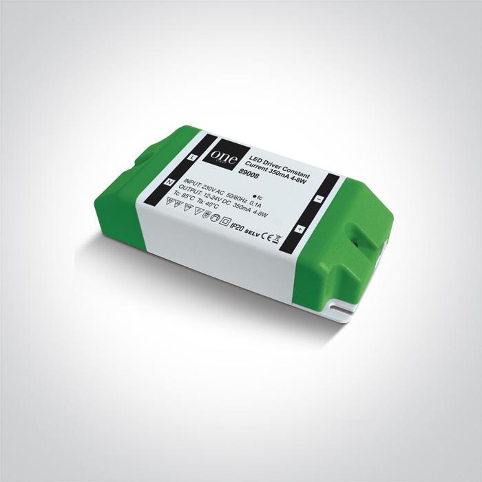 LED DRIVER 350mA 4-8w INPUT 230v.